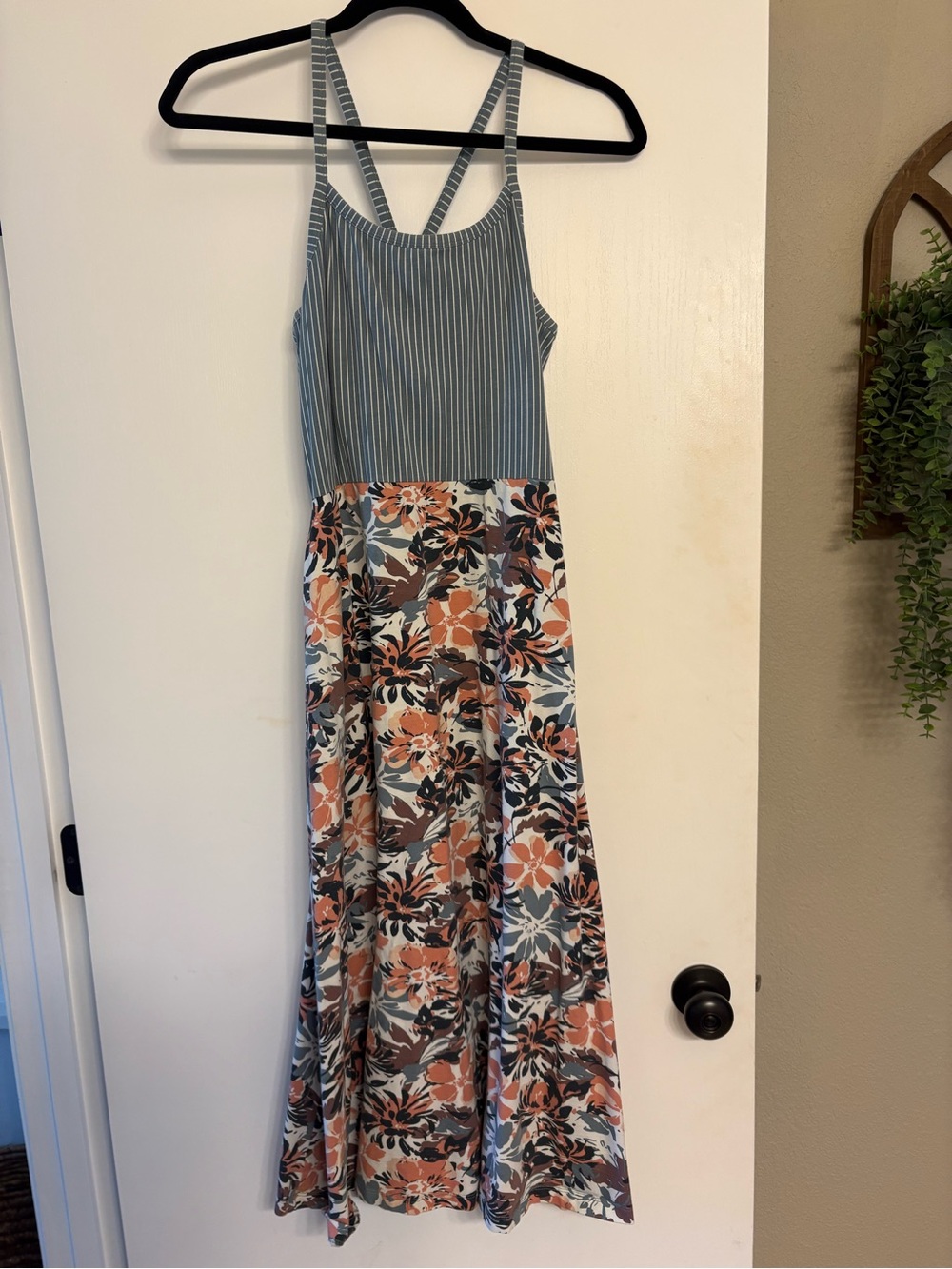Pact Fit and Flare Midi Dress